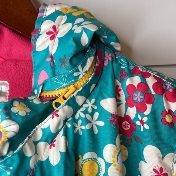 Garnet Hill Go Ahead Grow Floral Winter Coat - Picture 10 of 15